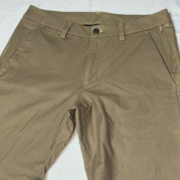 Lemon Other - Lululemon Pants Men's 30x27 Khaki Brown ABC Classic-Fit 5 Pocket Trousers Preppy